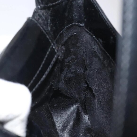 GUCCI Hand Bag Leather Black Auth ep7516 - Picture 11 of 14